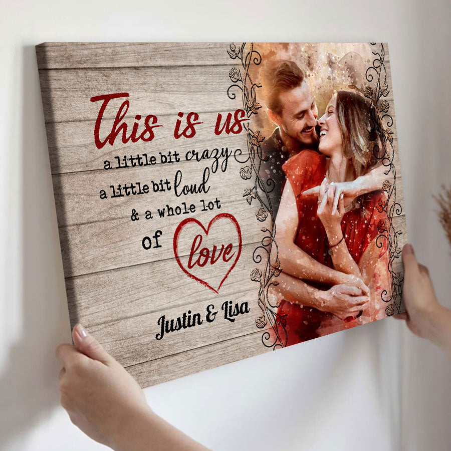 Valentine Custom Canvas Wall Art
