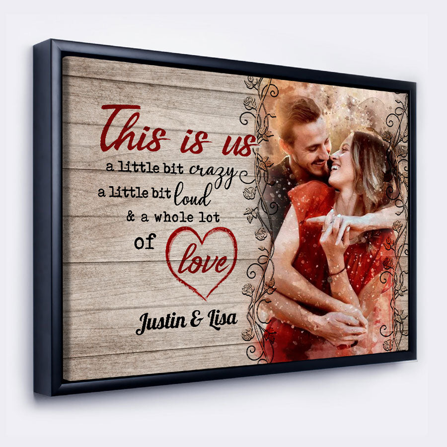 Valentine Custom Canvas Wall Art