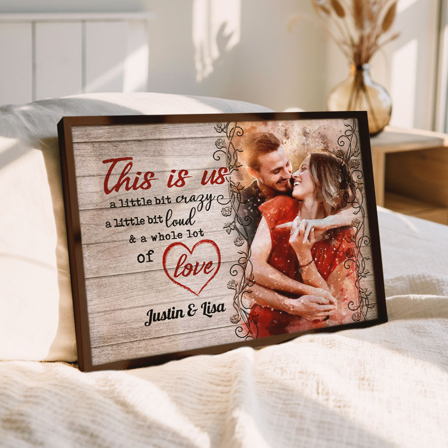 Valentine Custom Canvas Wall Art