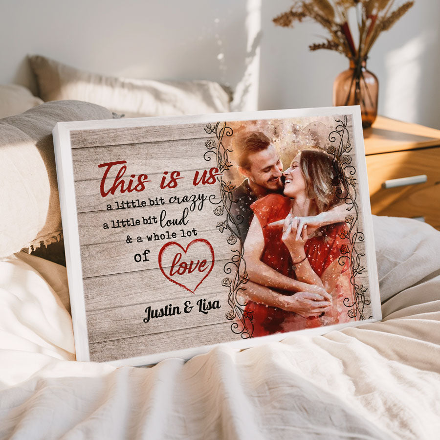 Valentine Custom Canvas Wall Art