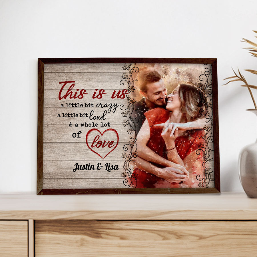 Valentine Custom Canvas Wall Art