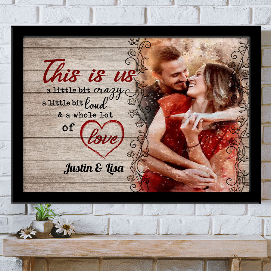 Valentine Custom Canvas Wall Art