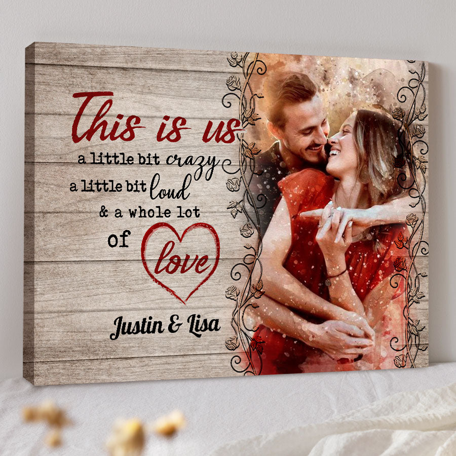 Valentine Custom Canvas Wall Art