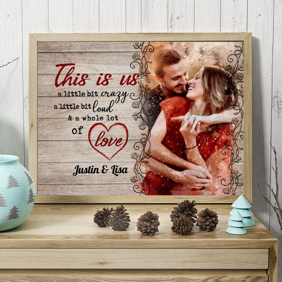 Valentine Custom Canvas Wall Art