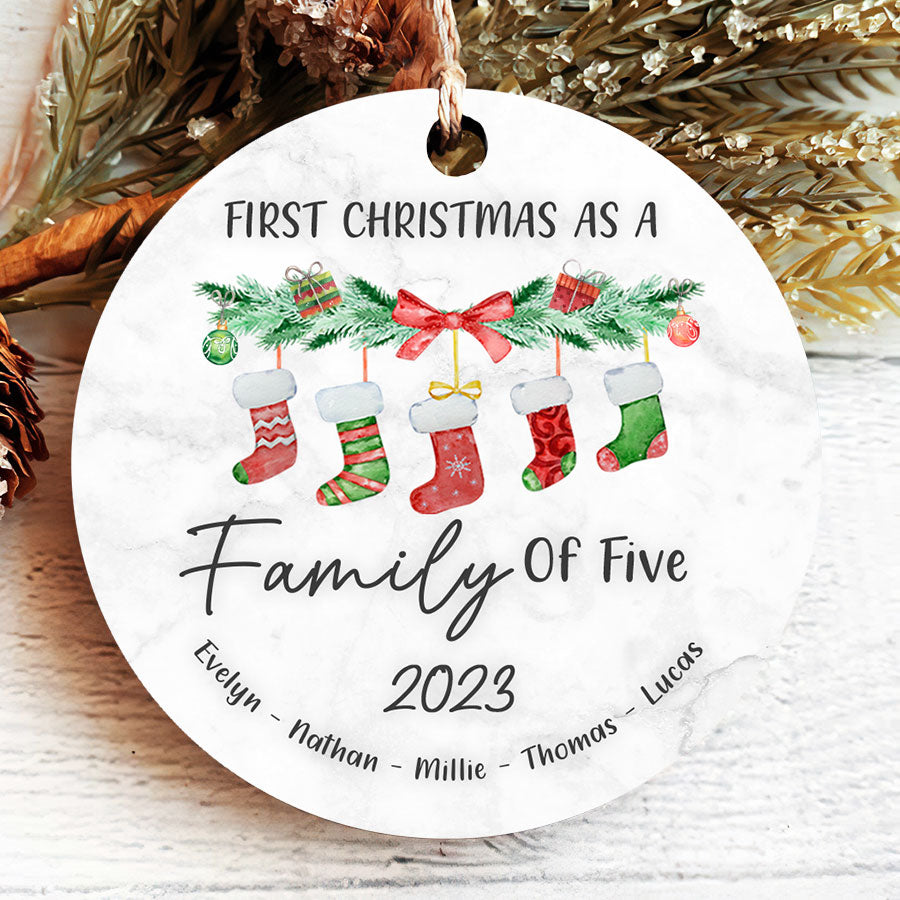 Customized Family Ornament