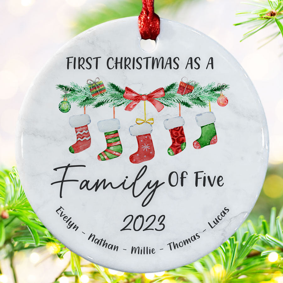 Customized Family Ornament