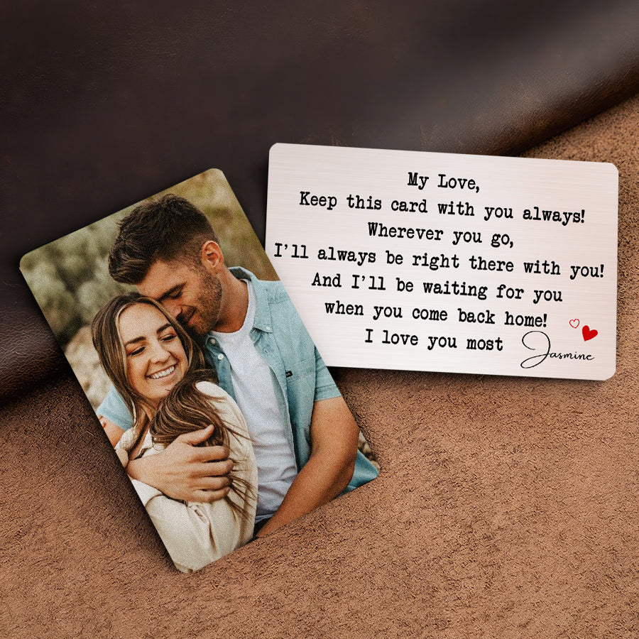 Personalized Wallet Card