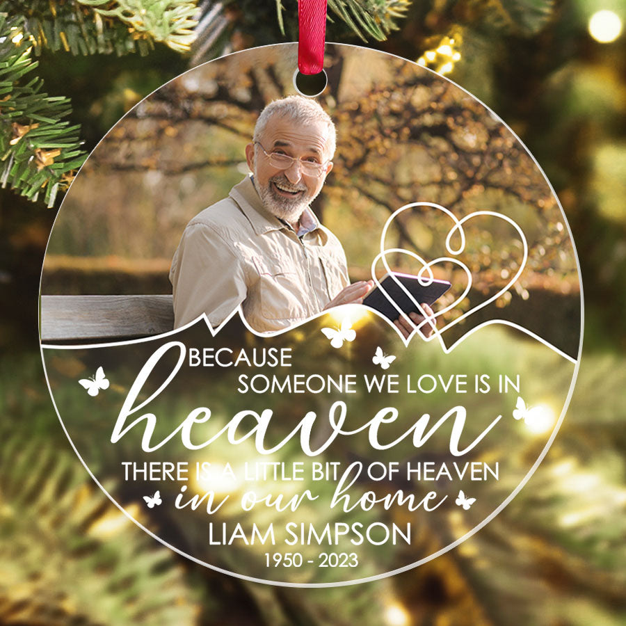 Dad in Heaven Ornament