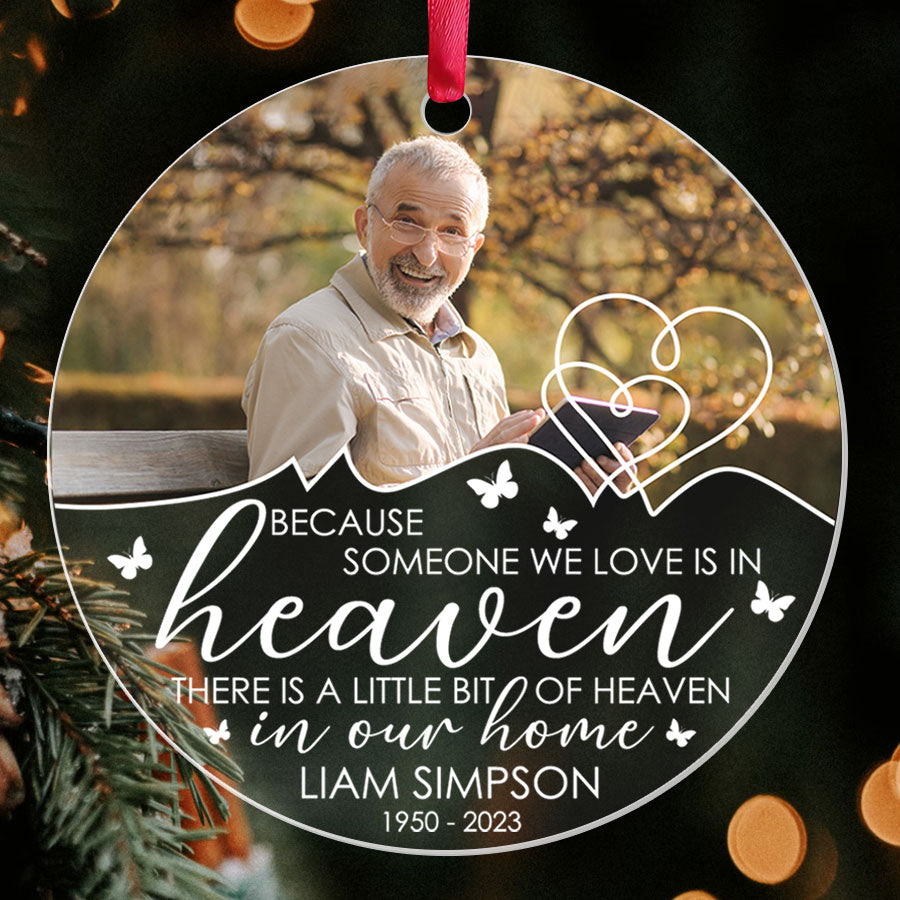 Dad in Heaven Ornament