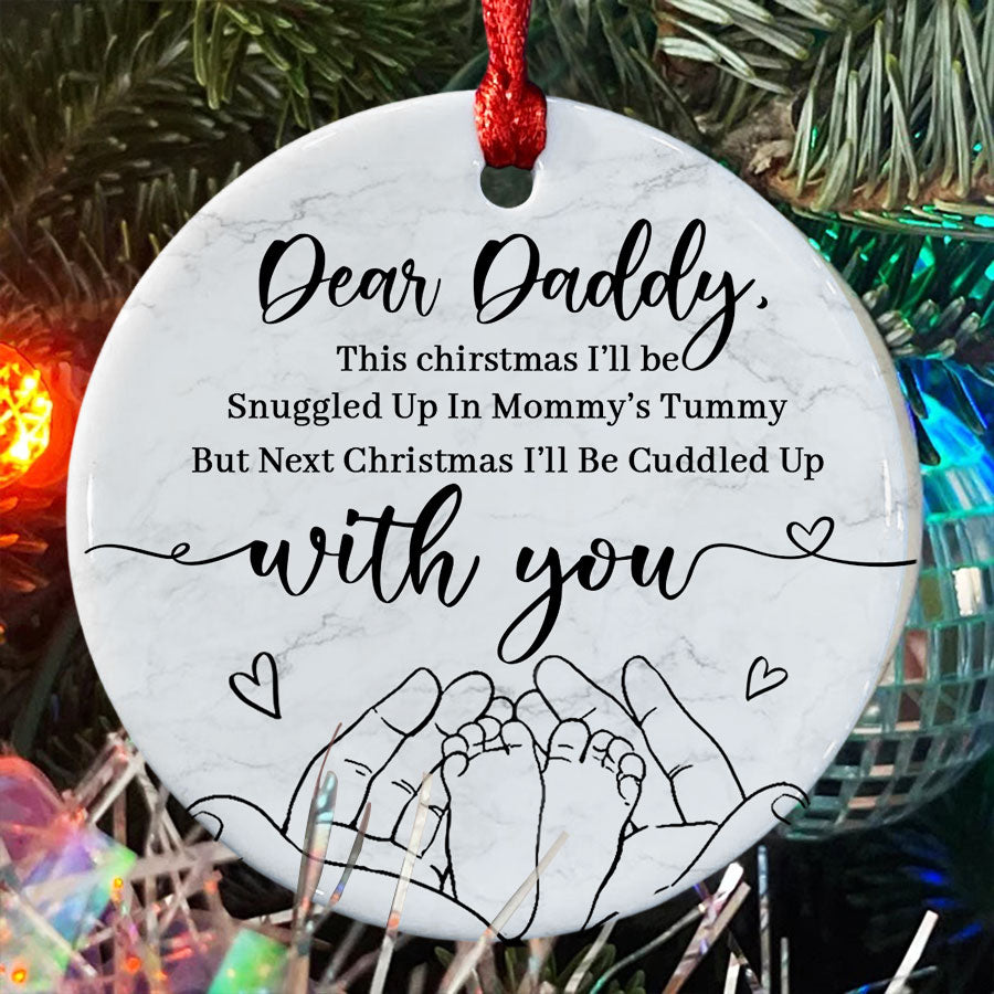 Dear Daddy From Unborn Baby Ornament