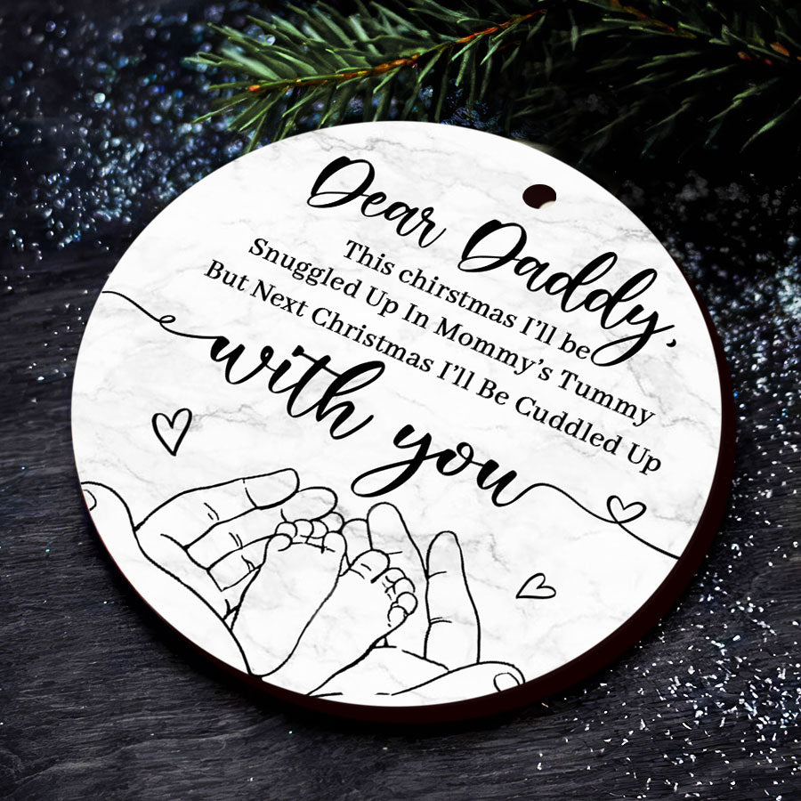 Dear Daddy From Unborn Baby Ornament