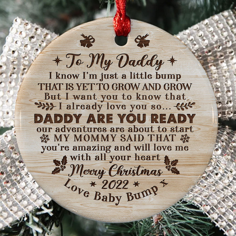 Dad To Be Ornament