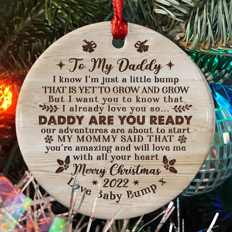Dad To Be Ornament