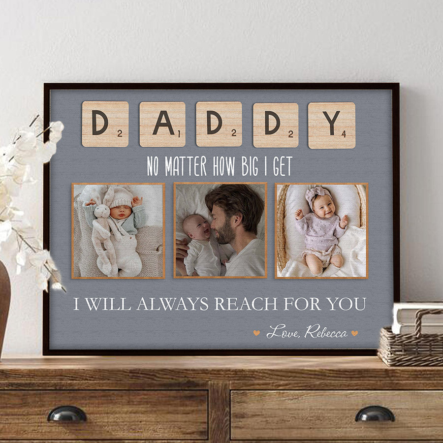 Daddy First Fathers Day Gift