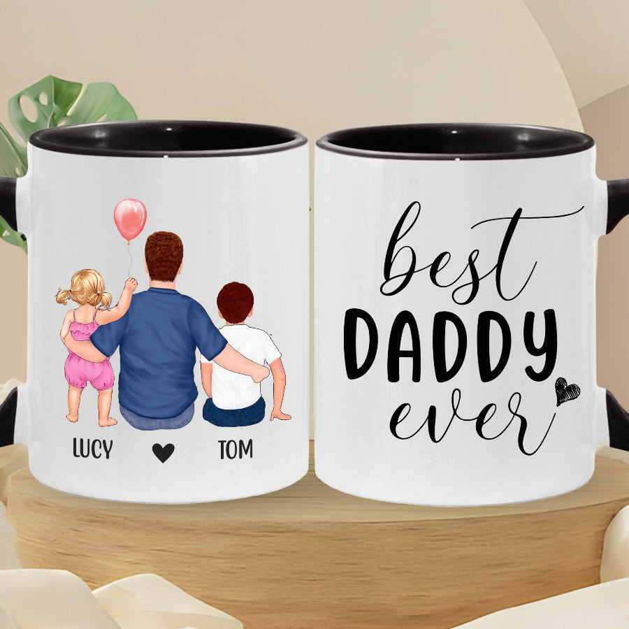 Personalized Fathers Day Mug From Wife