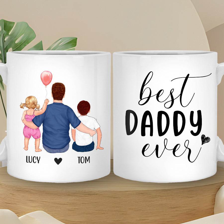 Personalized Fathers Day Mug From Wife