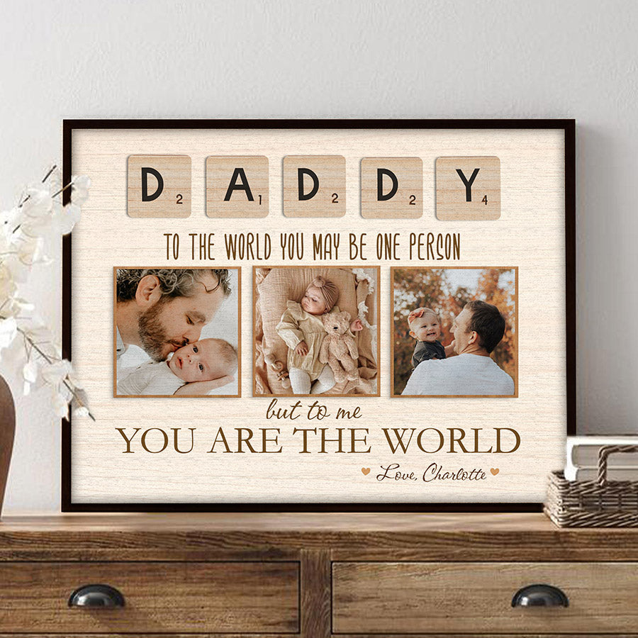 Personalized Photo Collage Canvas