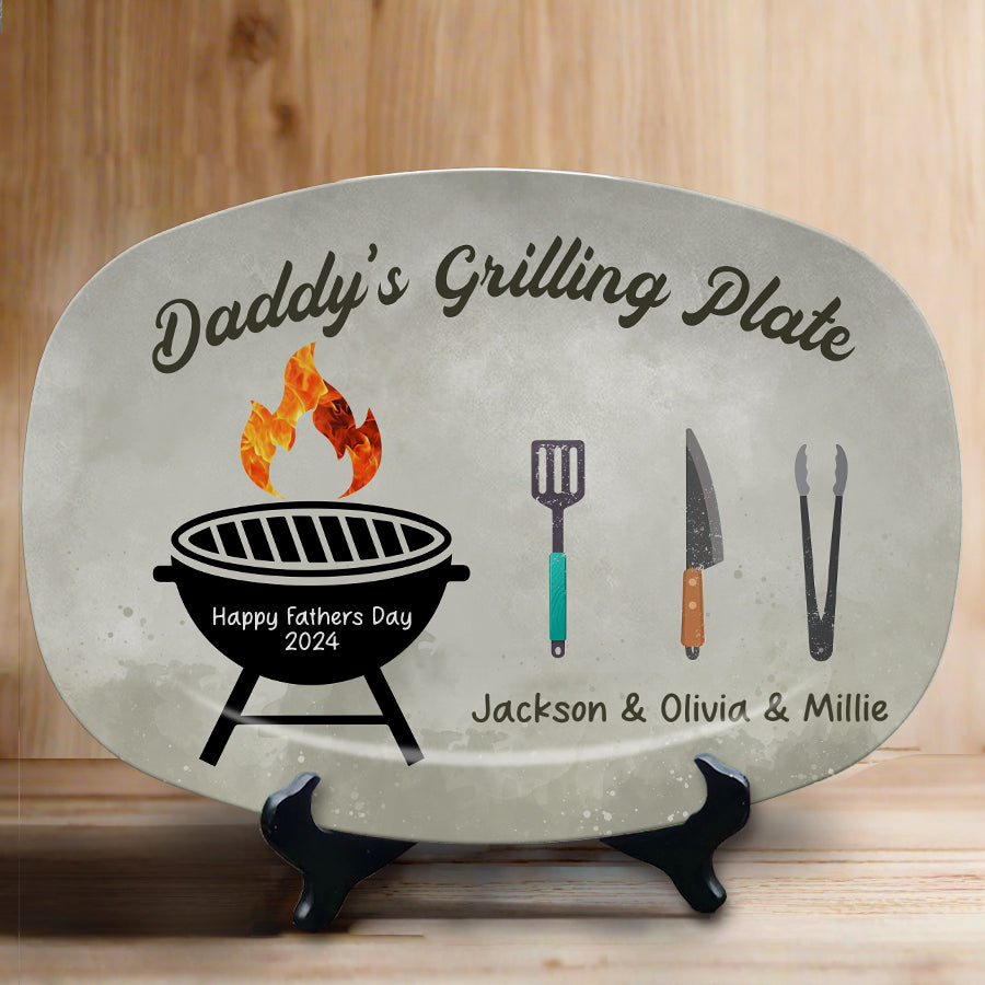 Father’s Day Grilling Plate
