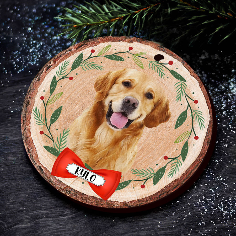 Personalized Dog Picture Ornament