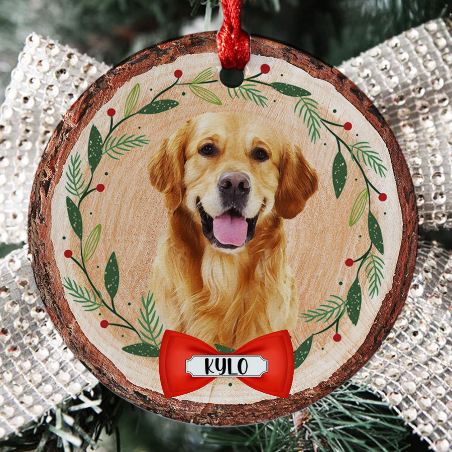 Personalized Dog Picture Ornament