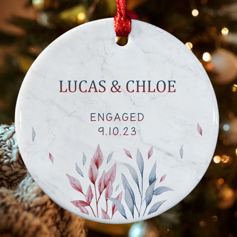 Christmas Ornaments Engagement