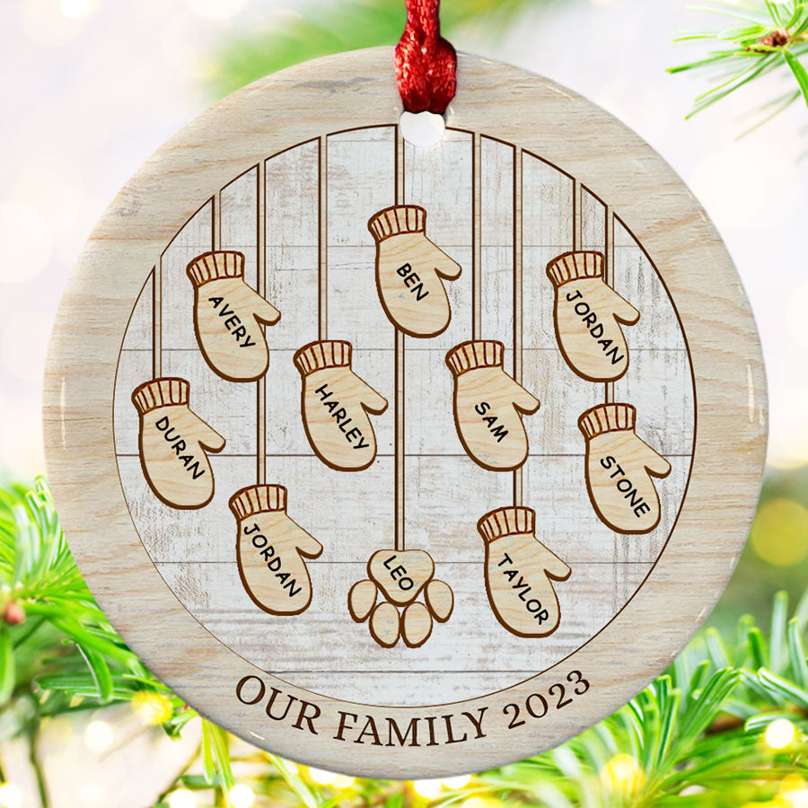 Family Name Ornaments
