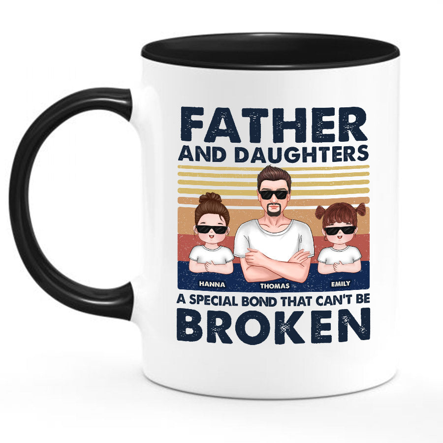father daughter personalized mug
