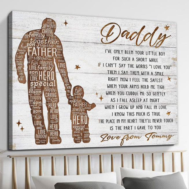 Custom Canvas for Fathers Day