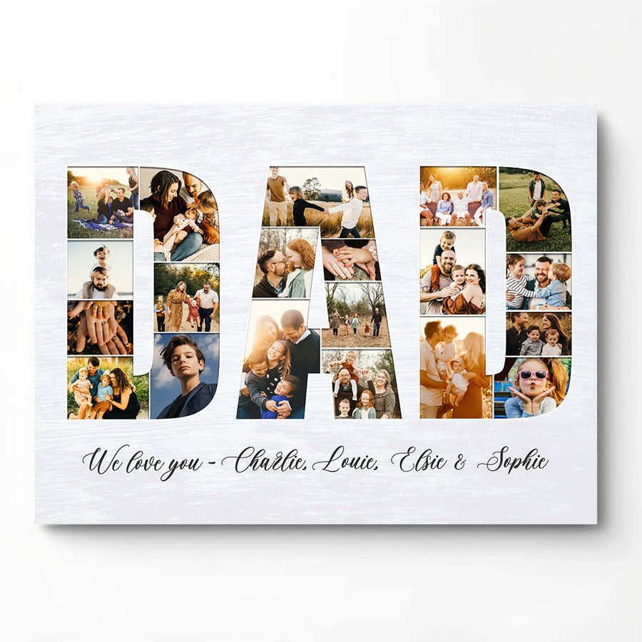 Father’s Day Collage Canvas