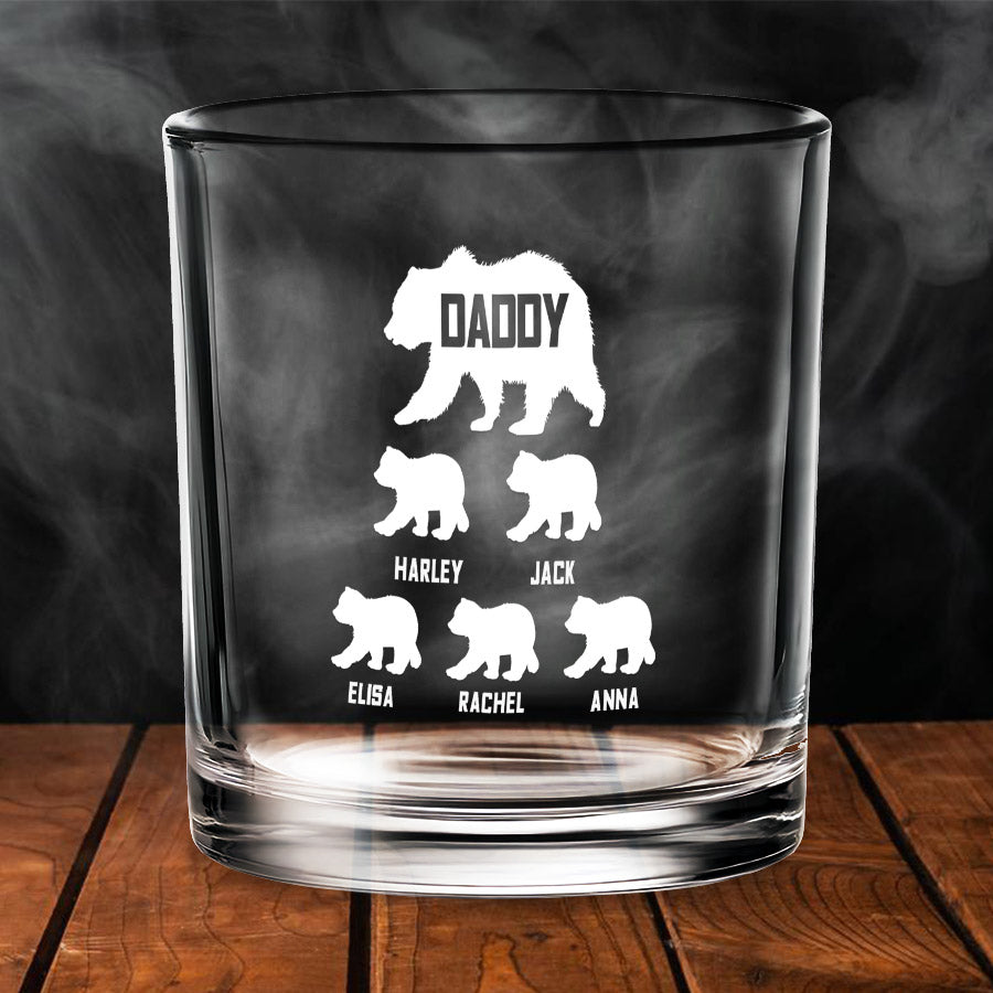 Dad Whiskey Glass