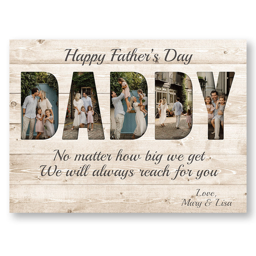 Father’s Day Collage Canvas