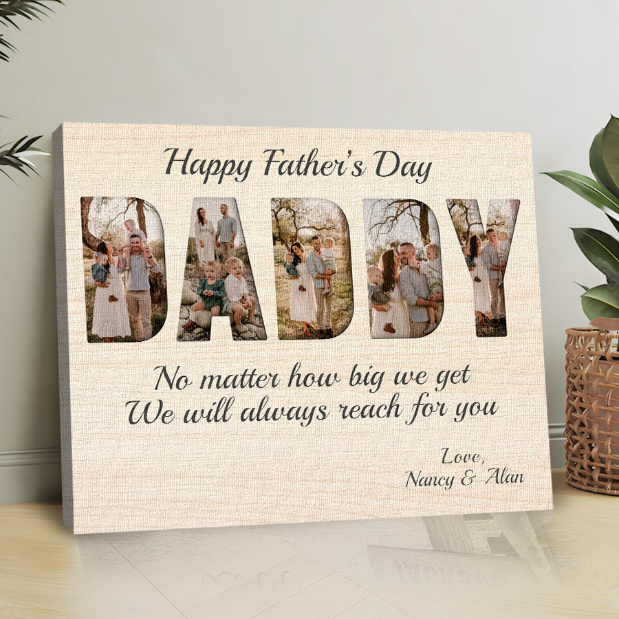 Father’S Day Gift Custom | Fathers Day Gift | Father'S Day Canvas ...