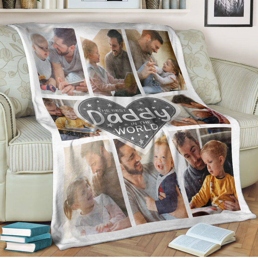 Fathers Day Photo Blankets