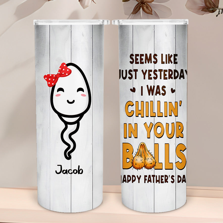 fathers day tumbler funny