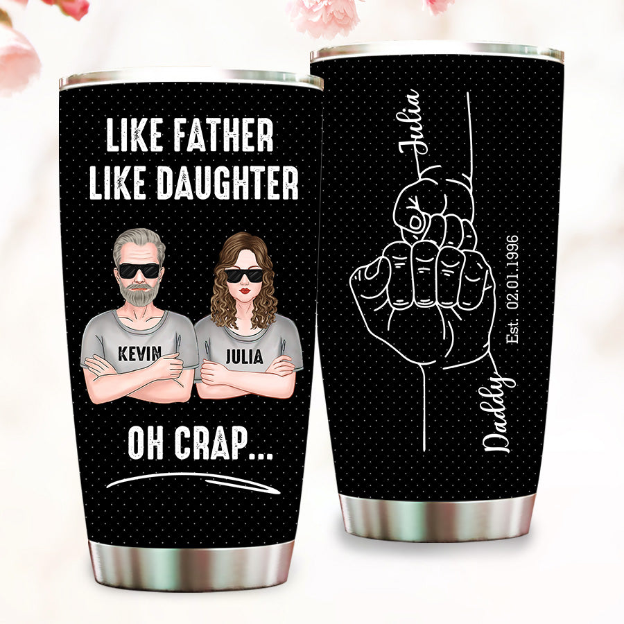 Personalized Dad Tumbler