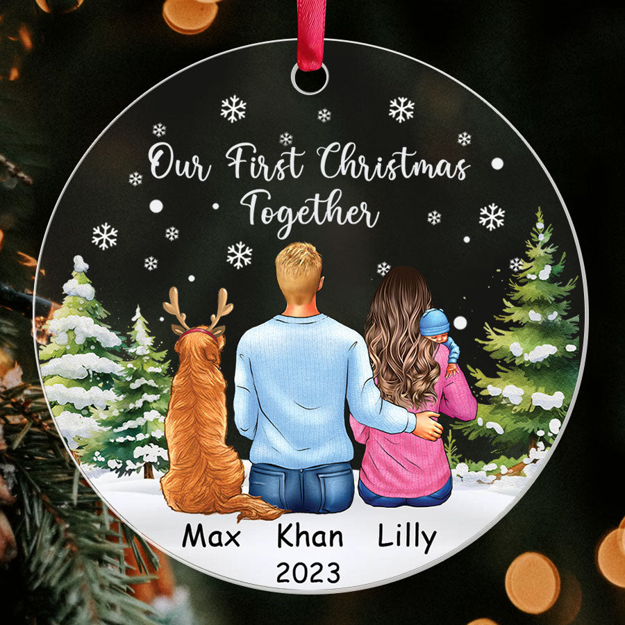 First Family Christmas Ornament