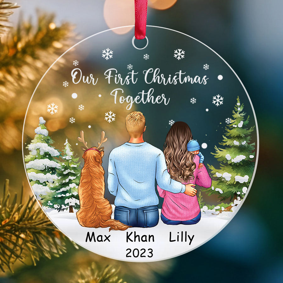 First Family Christmas Ornament