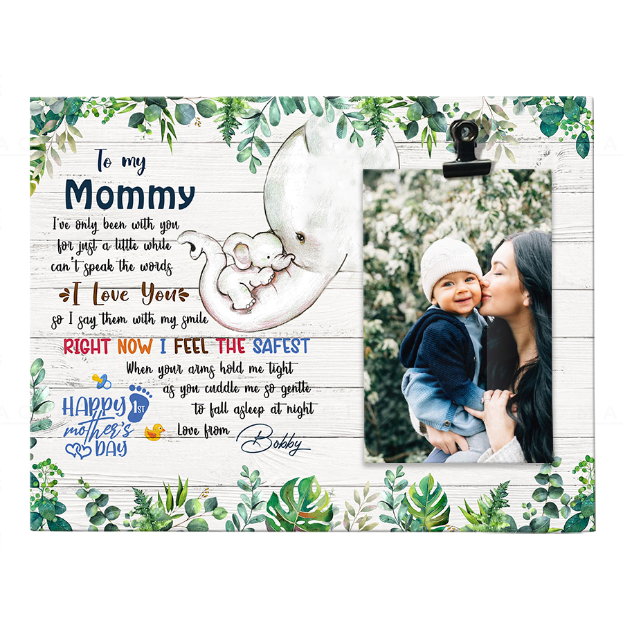 Custom First Mothers Day Photo Frame