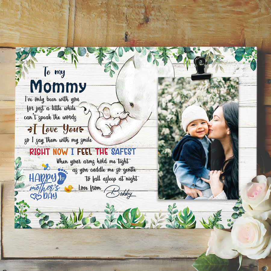 Custom First Mothers Day Photo Frame