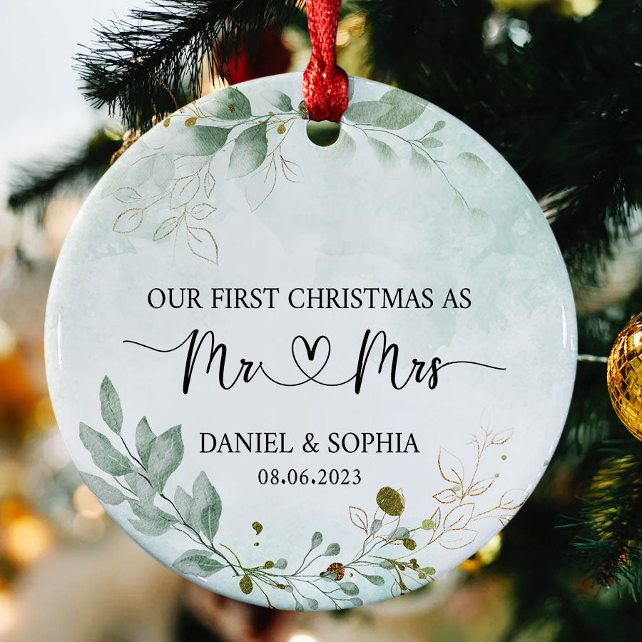First Year Married Ornament
