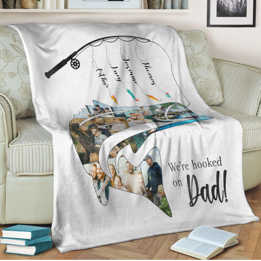 Fishing Dad Gifts, Blanket Fathers Day