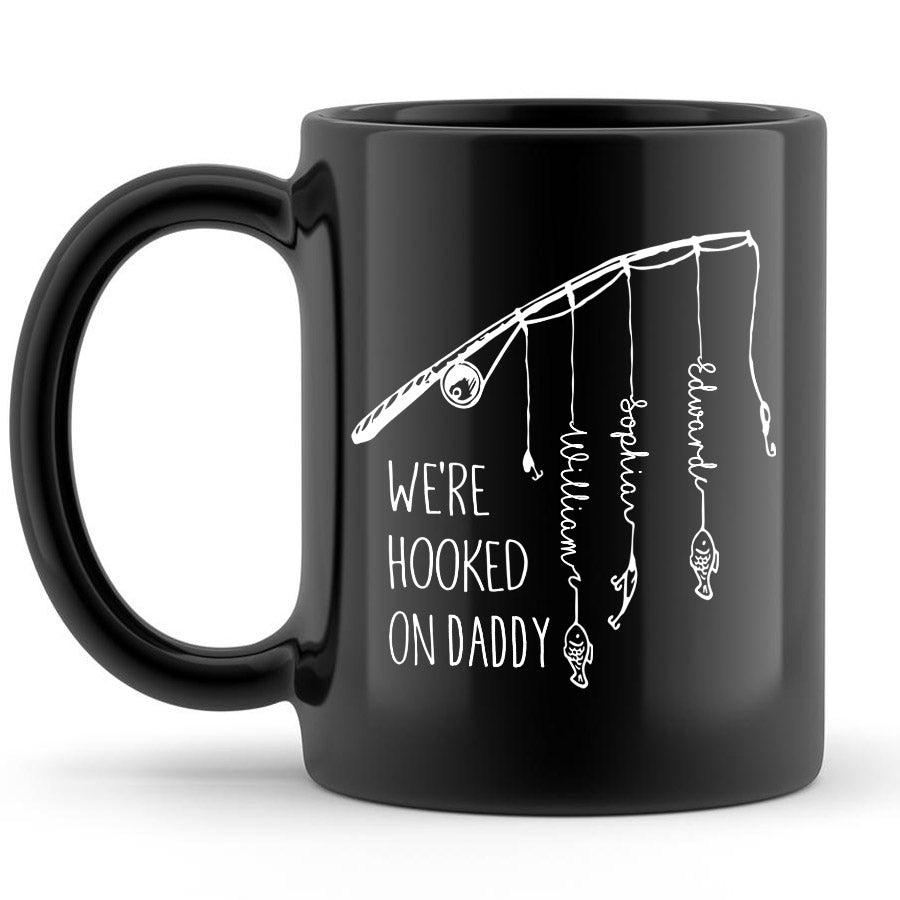 Fishing Gifts For Dad, Personalized Mug With Name