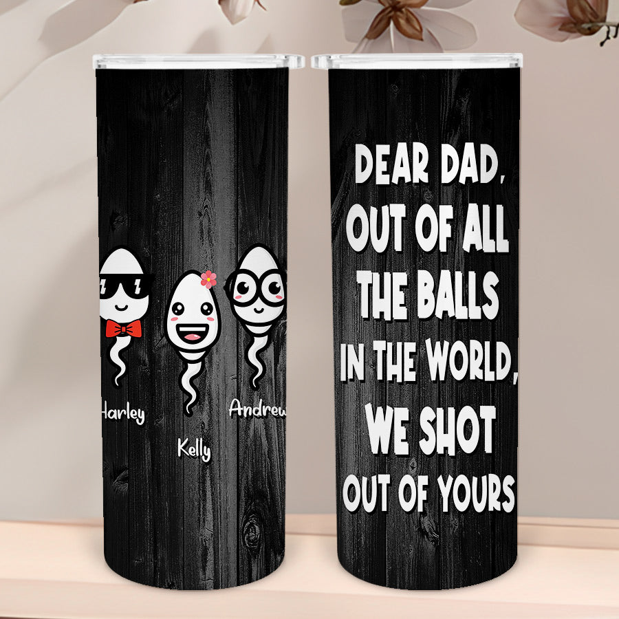 funny fathers day tumbler