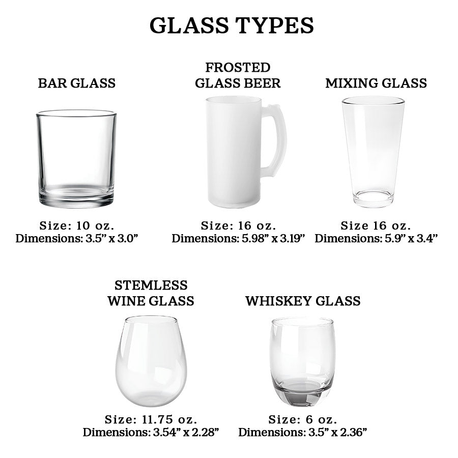 Custom Dad Whiskey Glass