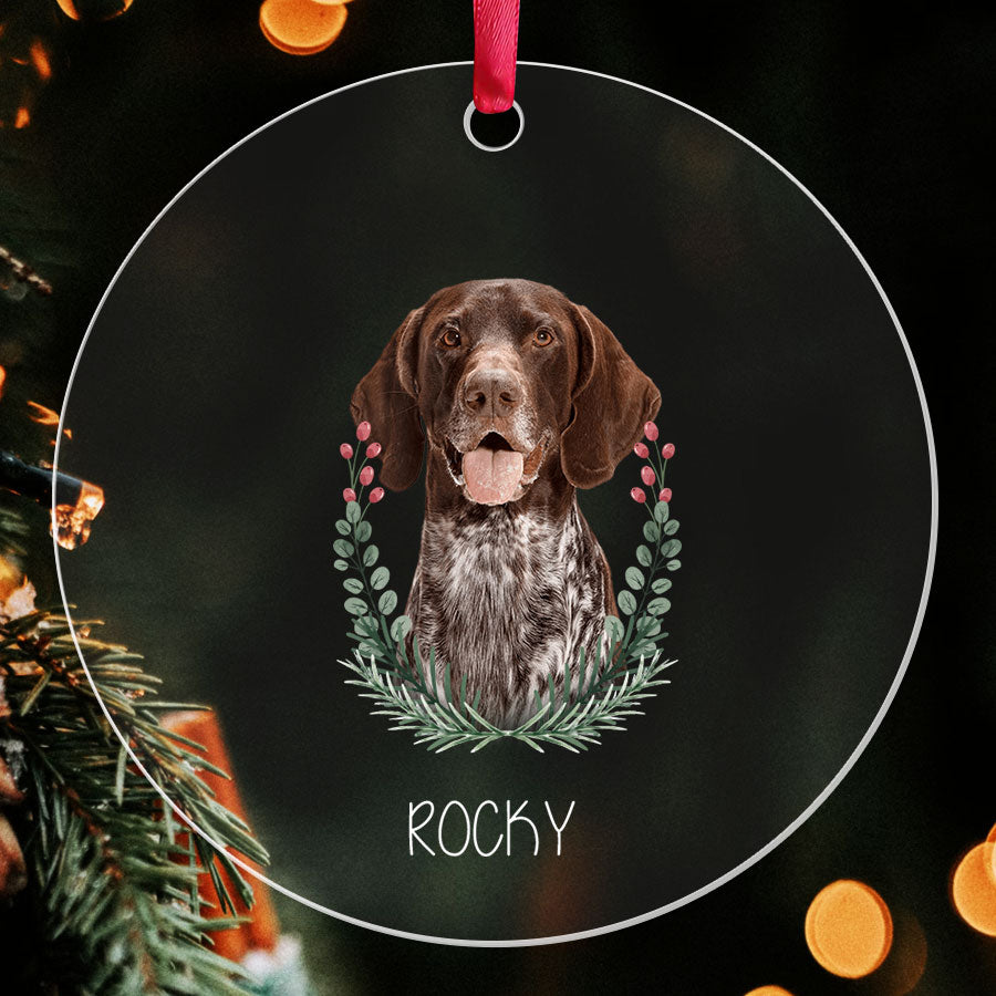 Custom Dog Ornaments Photo