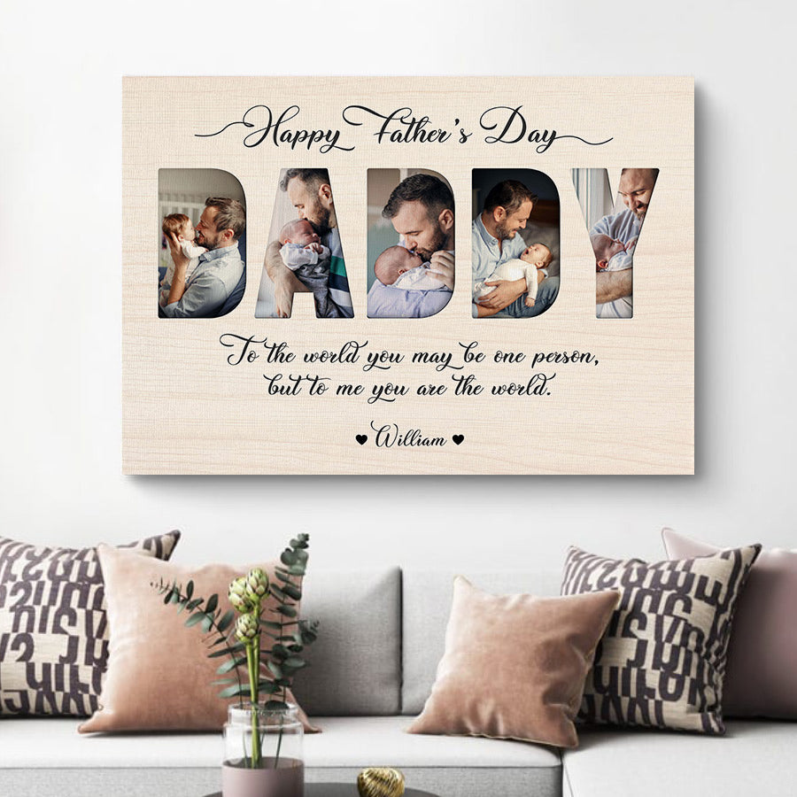 Daddy Picture Collage