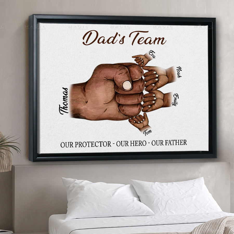 Personalized Father’s Day Canvas