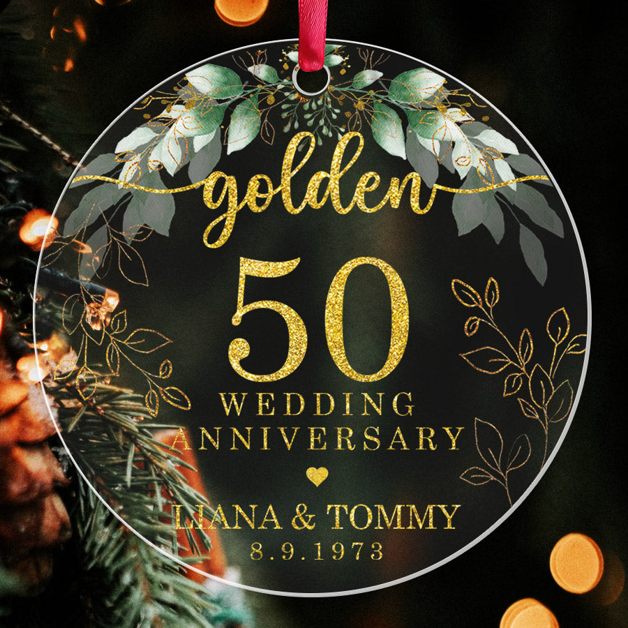 Golden Anniversary Ornament