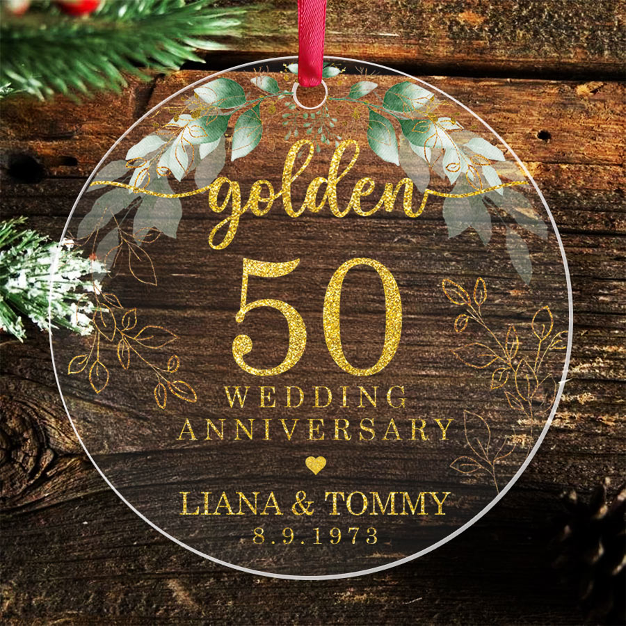 Golden Anniversary Ornament