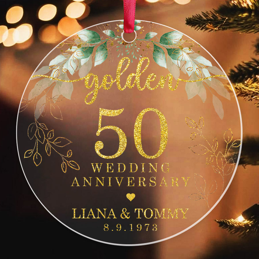 Golden Anniversary Ornament